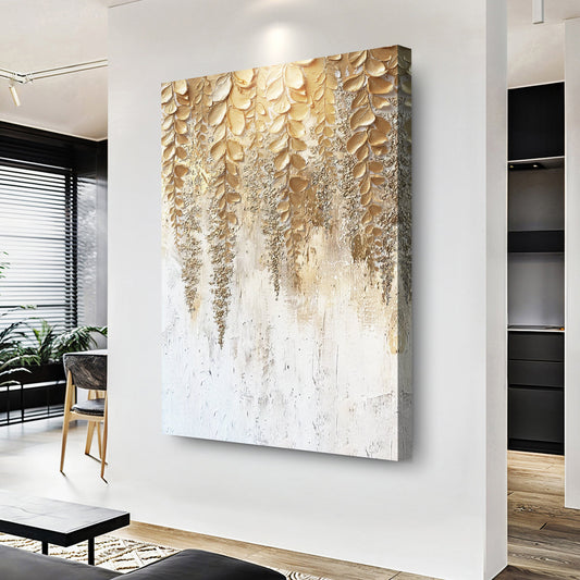 Decorazione murale Glicine dorato