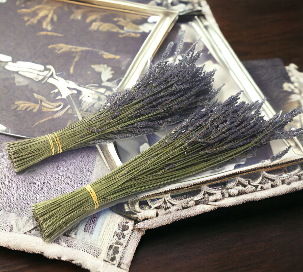 Dried Lavender Bundles 16"-22" Grosso for Home Decor Aromatherapy Floral Display