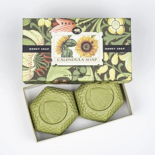 Calendula Honey Soap (3.5oz - 2 Bar Gift Box)
