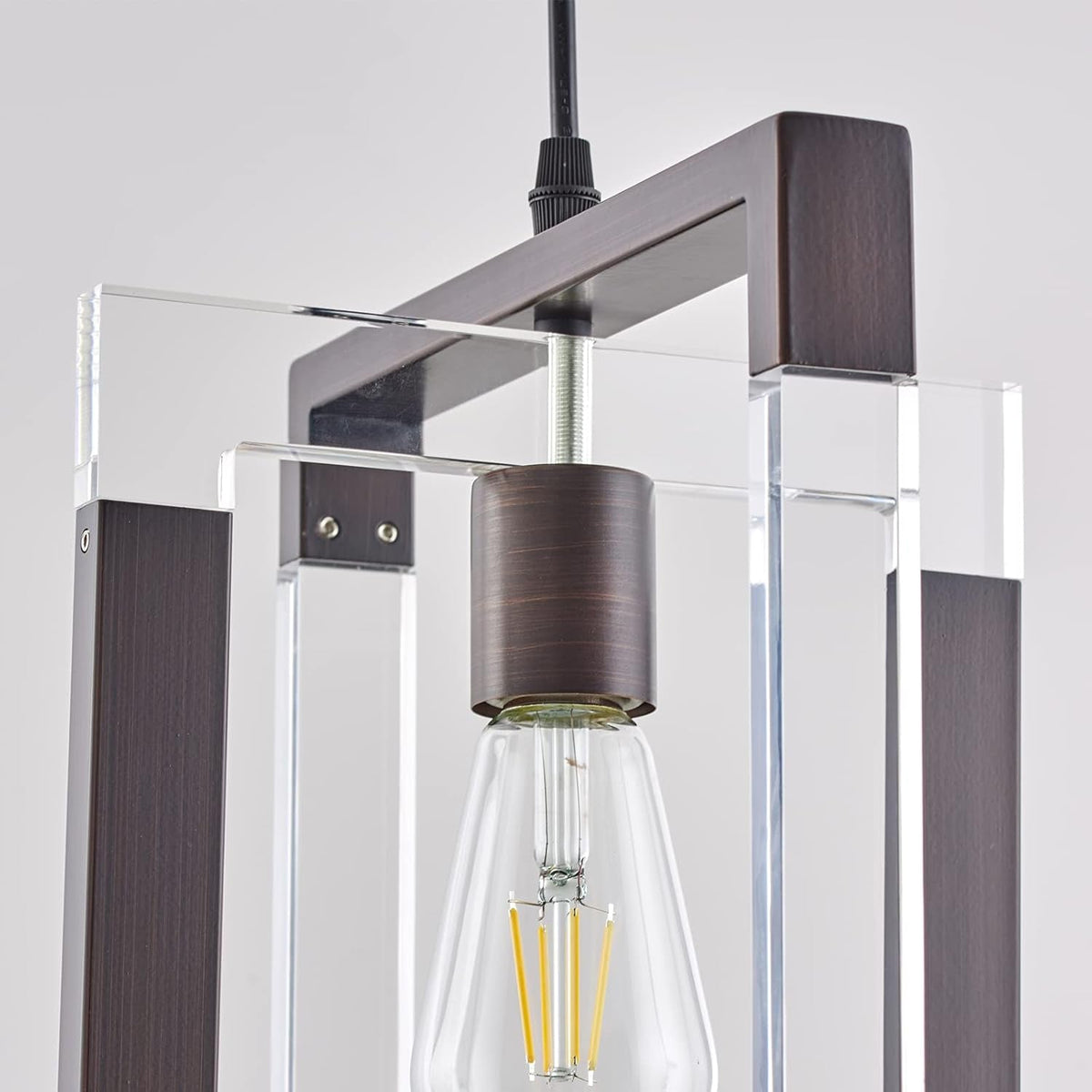 1-Light Lantern Pendant Chandelier