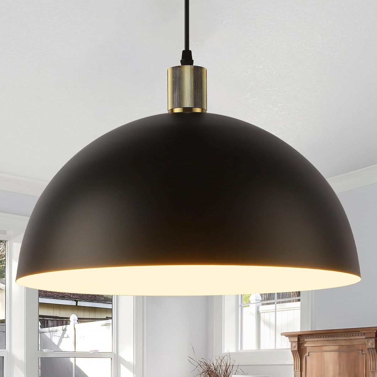 Dome Metal Pendant Light