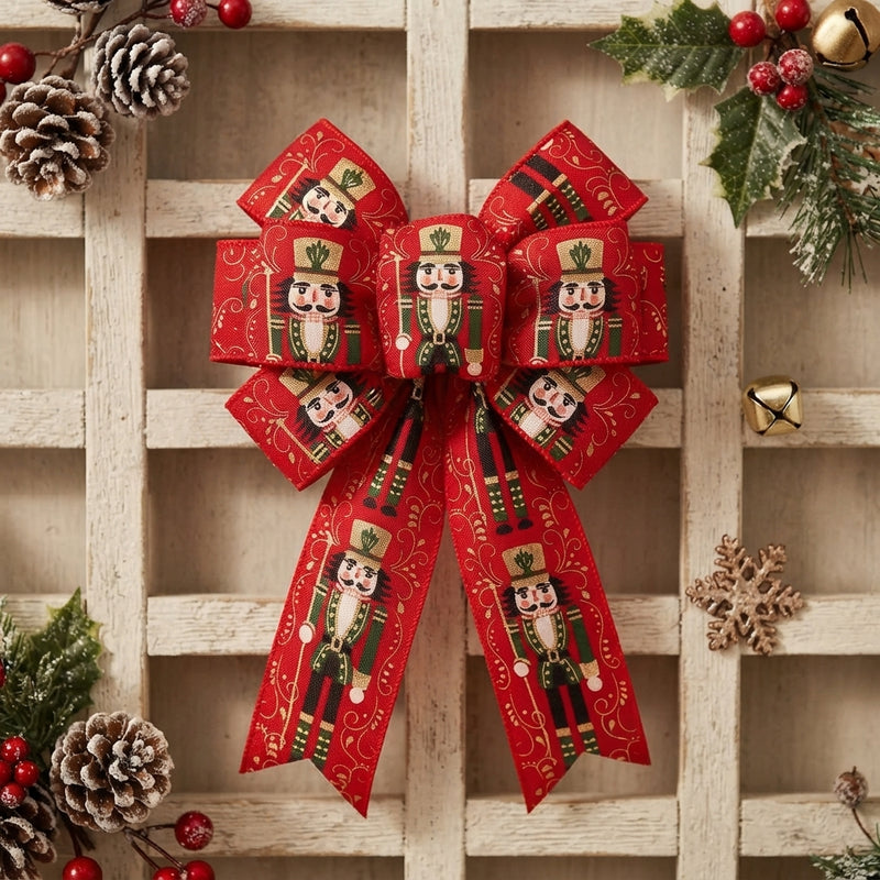 Nutcracker Soldier Jute Twine Burlap Ribbon