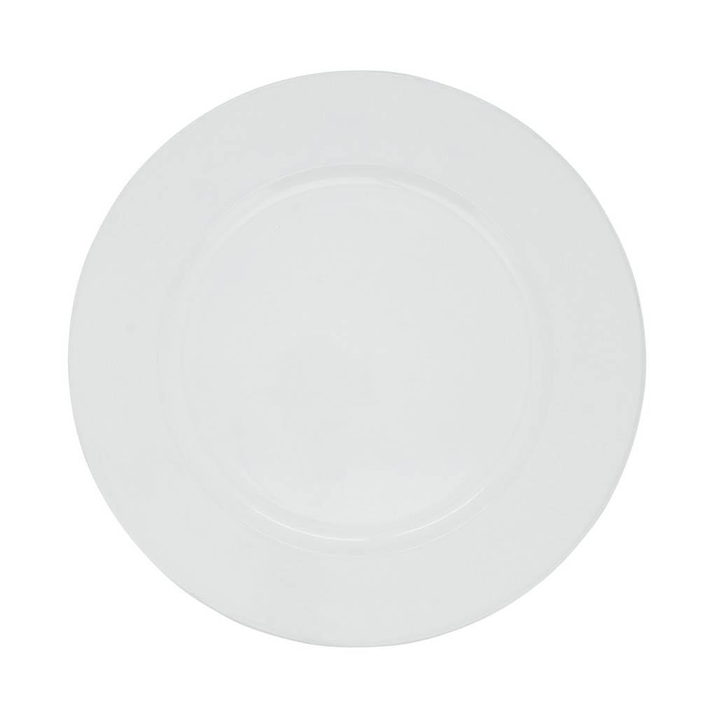 Fennco Styles Classic Rustic Deisgn Holiday Decorative Charger Plates 13" Round, Set of 4