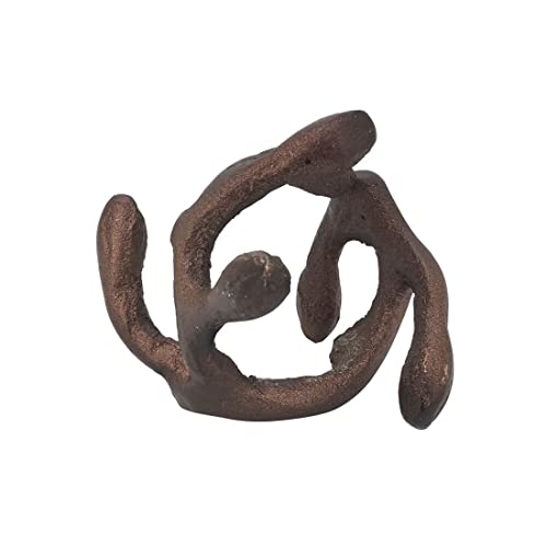 Modern Twigs Aluminum Napkin Rings