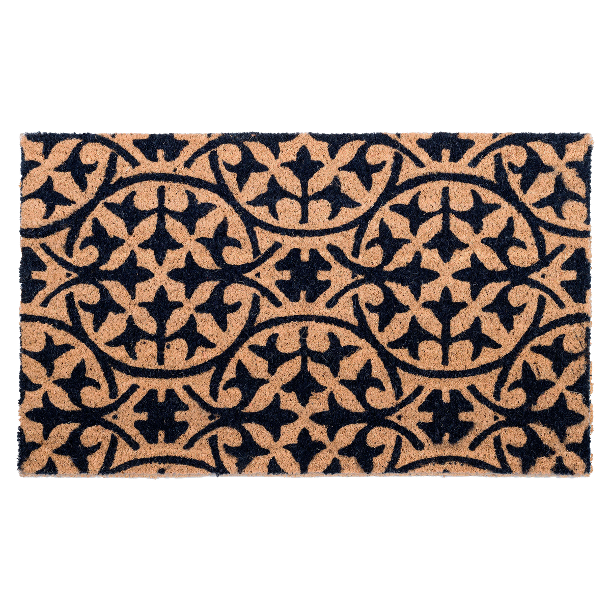 Blue Tile Coir Doormat