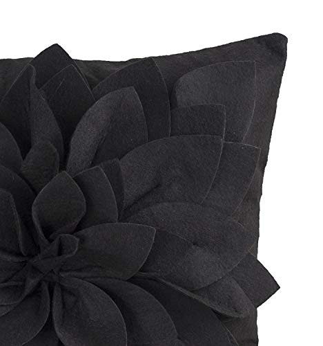 Sara's Garden Petal Decorative Throw Pillow (17" Square)