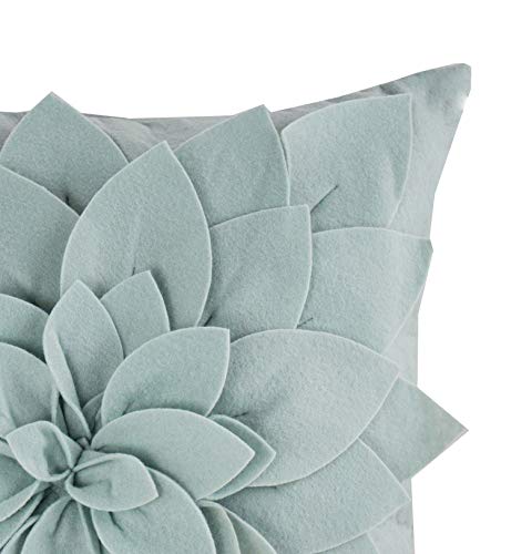 Sara's Garden Petal Decorative Throw Pillow (17" Square)