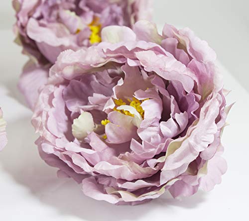 Ronds de serviette pivoine faits main