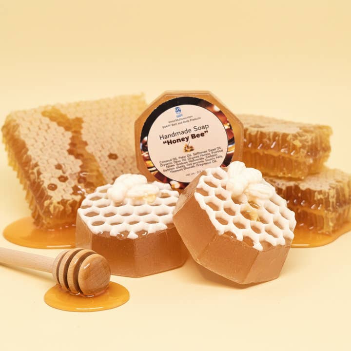 Honey Bee Handmade Soap SOAPY Bath and Body Products 70.9 g
