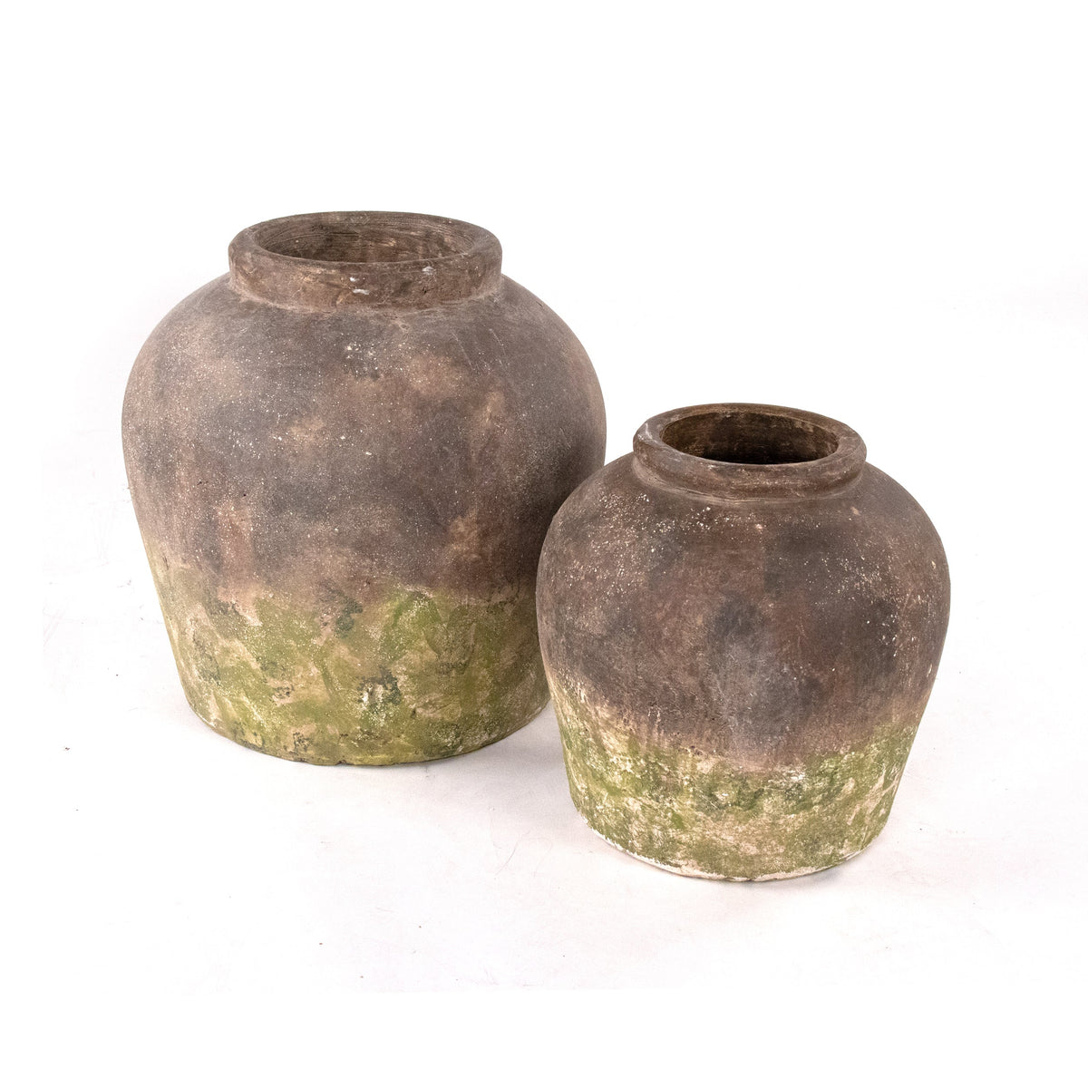 Distressed Terracotta Jar 13 in