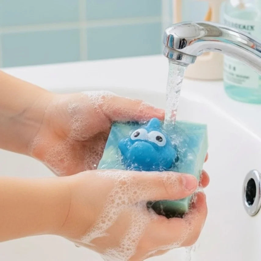 Shark Handmade Soap Bar for Kids – Vegan Cold Process Soap