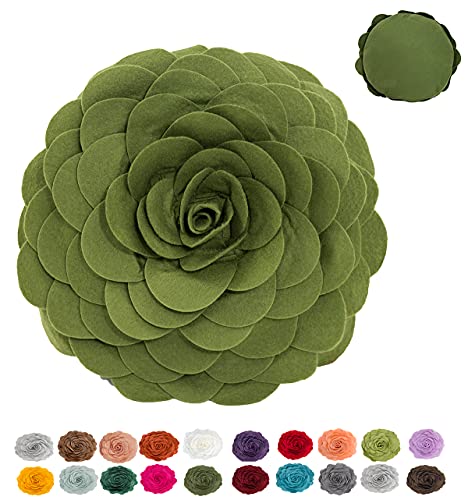 Eva's Flower Garden Decorative Throw Pillow