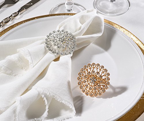 Starburst Flower Napkin Rings