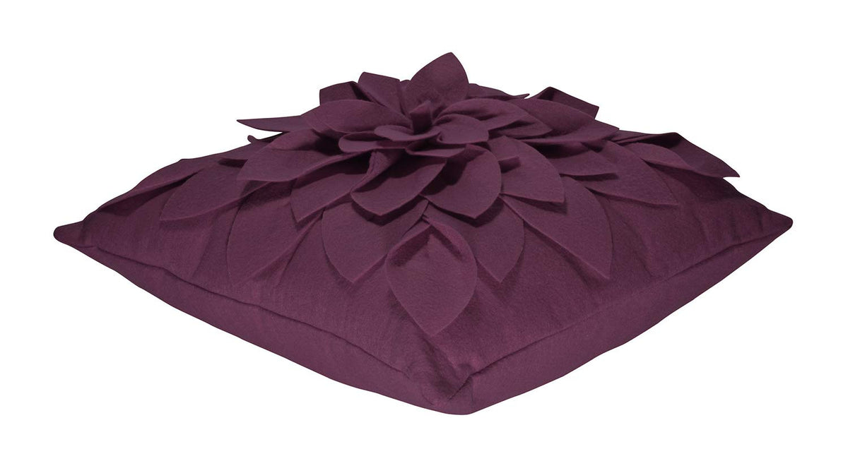 Sara's Garden Petal Decorative Throw Pillow (17" Square)