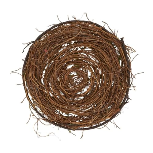 Handcrafted Twig & Moss Decorative Placemat 15" Round