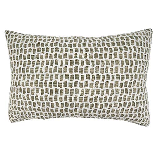 Natural Net Design Pure Cotton Decorative Throw Pillow