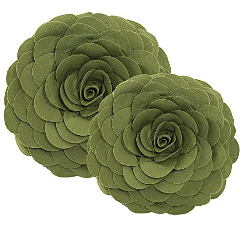 Eva's Flower Garden Decorative Throw Pillow