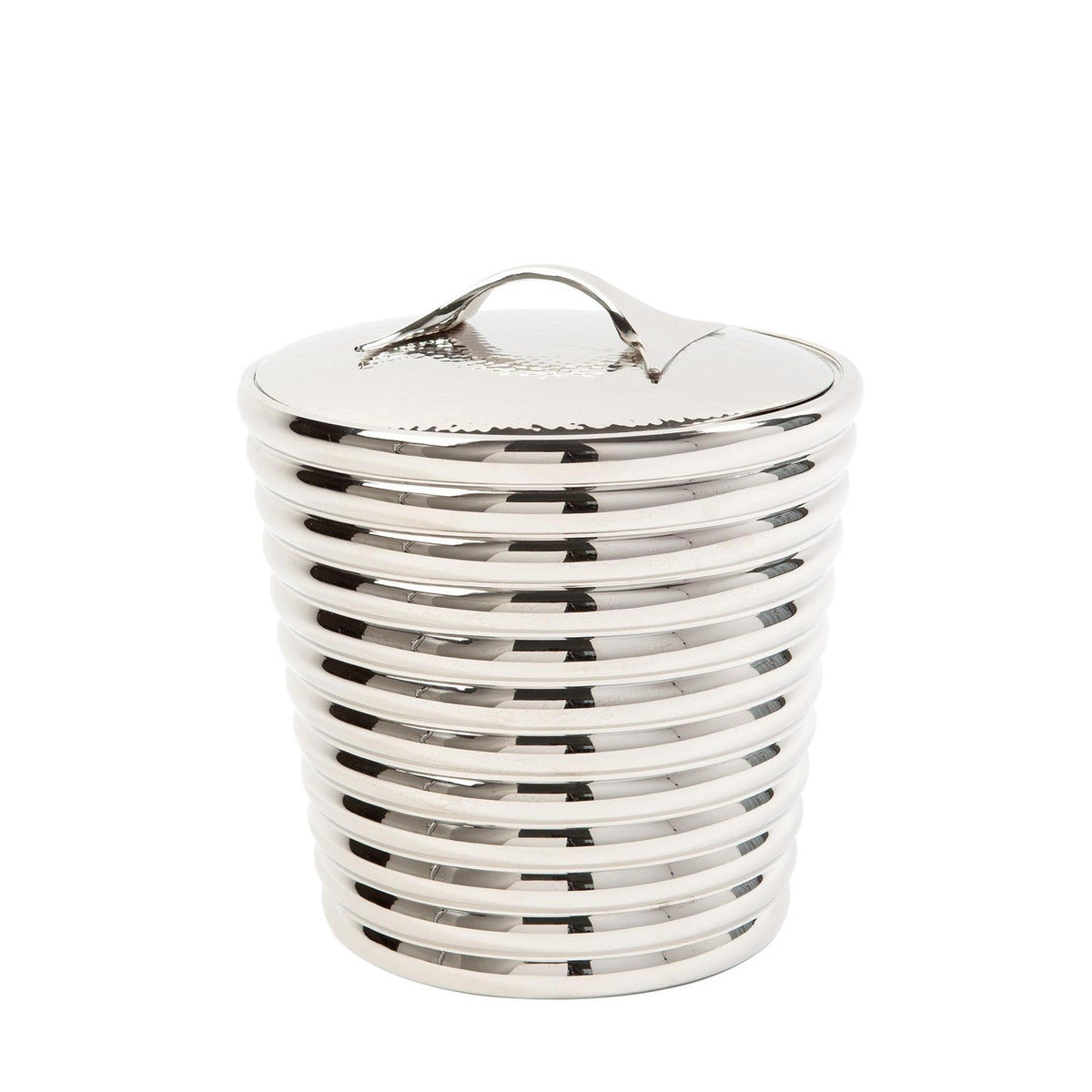 Beauty Ice Bucket with Hammered Lid