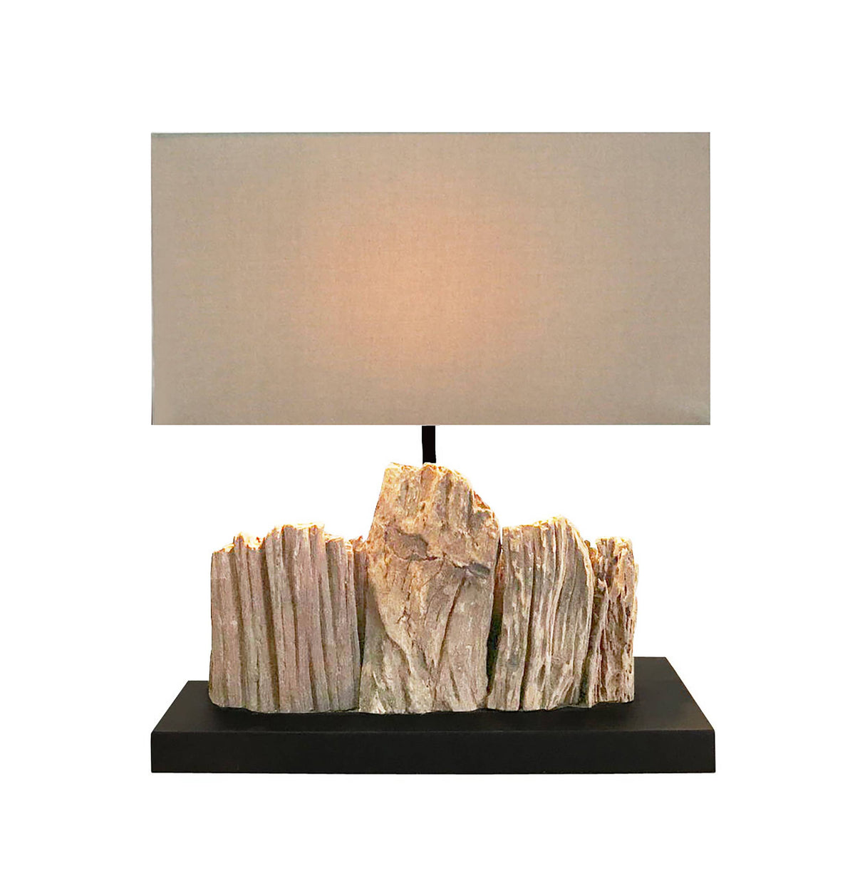 Handcrafted Driftwood Table Lamp
