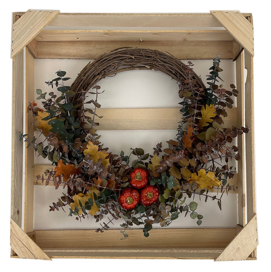 Oak Leaf Harvest Wreath