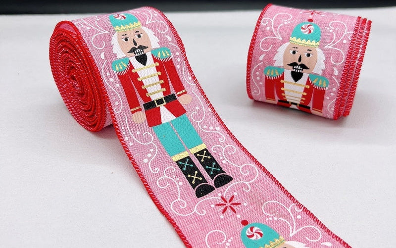 Nutcracker Soldier Jute Twine Burlap Ribbon