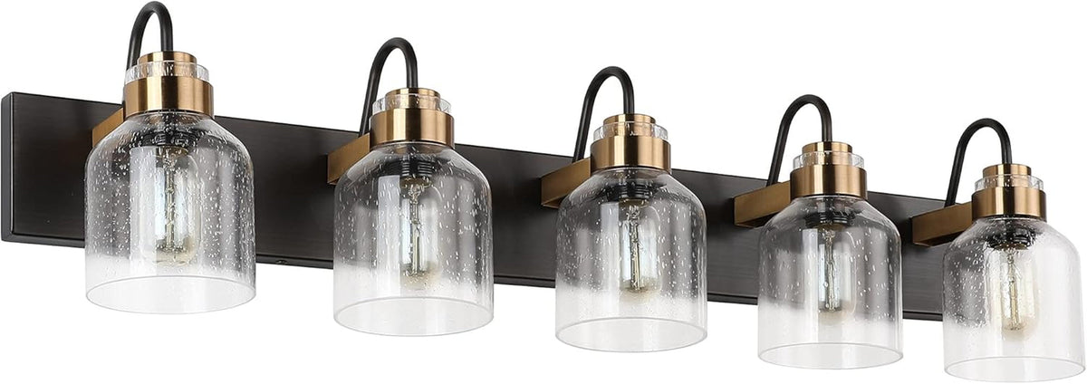 Black Vintage Bathroom Vanity Light Fixture