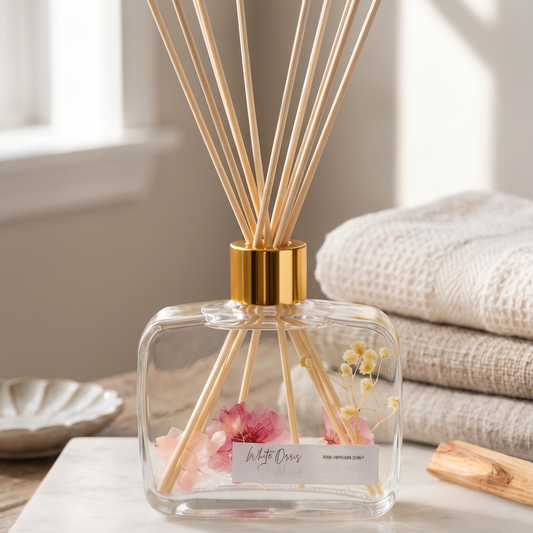 Diffuseur à roseaux botanique 6,8 oz – Parfum d'ambiance et décoration naturels