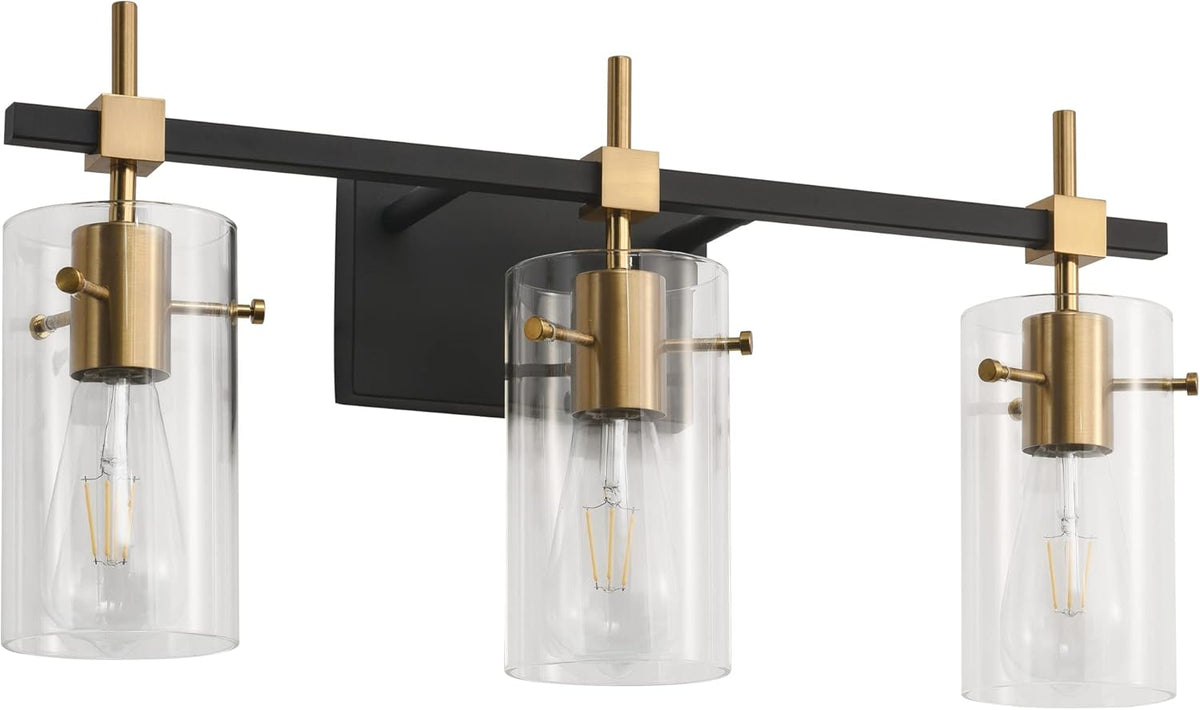 Vintage Vanity Lights with Glass Shade