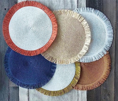 Handwoven Fringe Boho Placemats