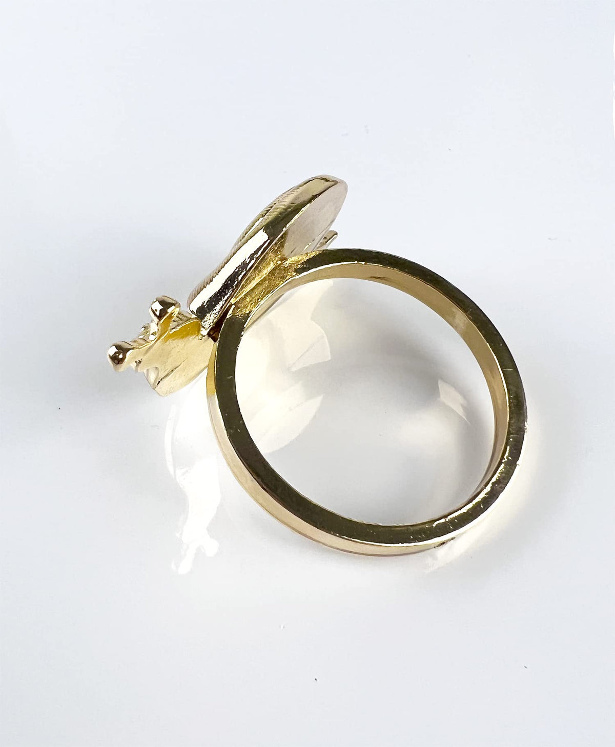 Nature's Touch Snail Metal Napkin Rings