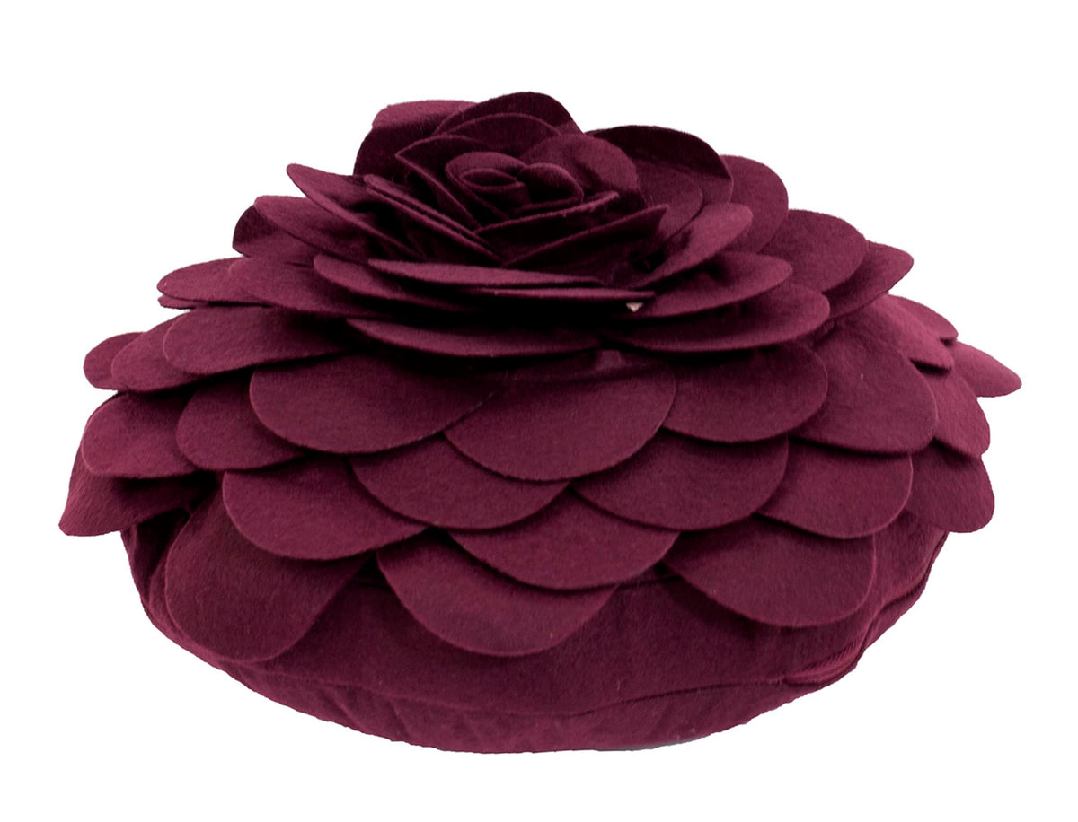 Eva's Flower Garden Decorative Throw Pillow (16" Round - Cover Only)