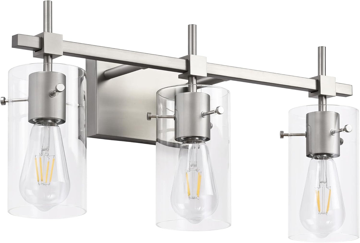 Vintage Vanity Lights with Glass Shade