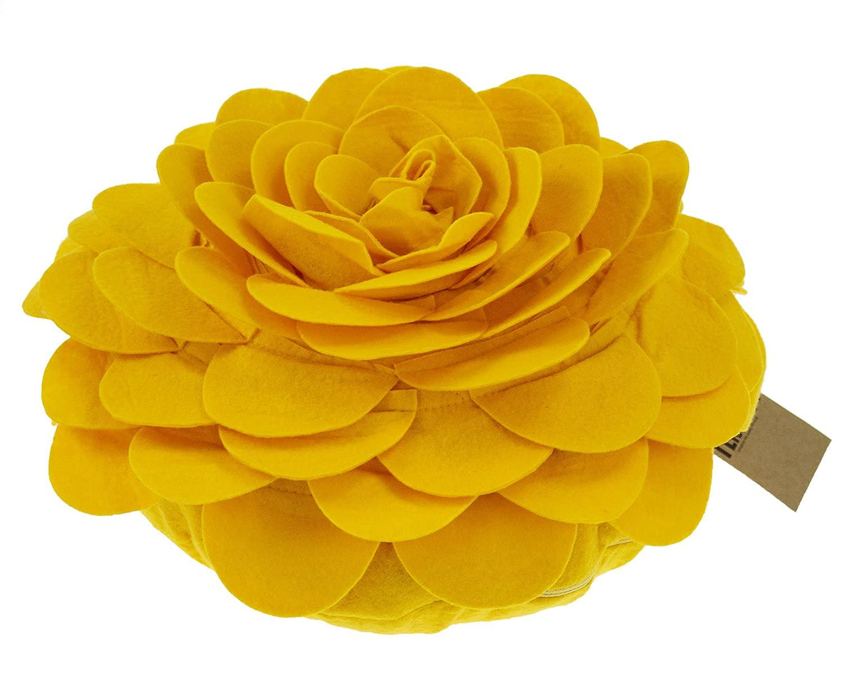 Eva's Flower Garden Decorative Throw Pillow (13" Round)