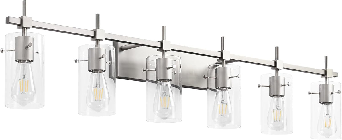 Vintage Vanity Lights with Glass Shade