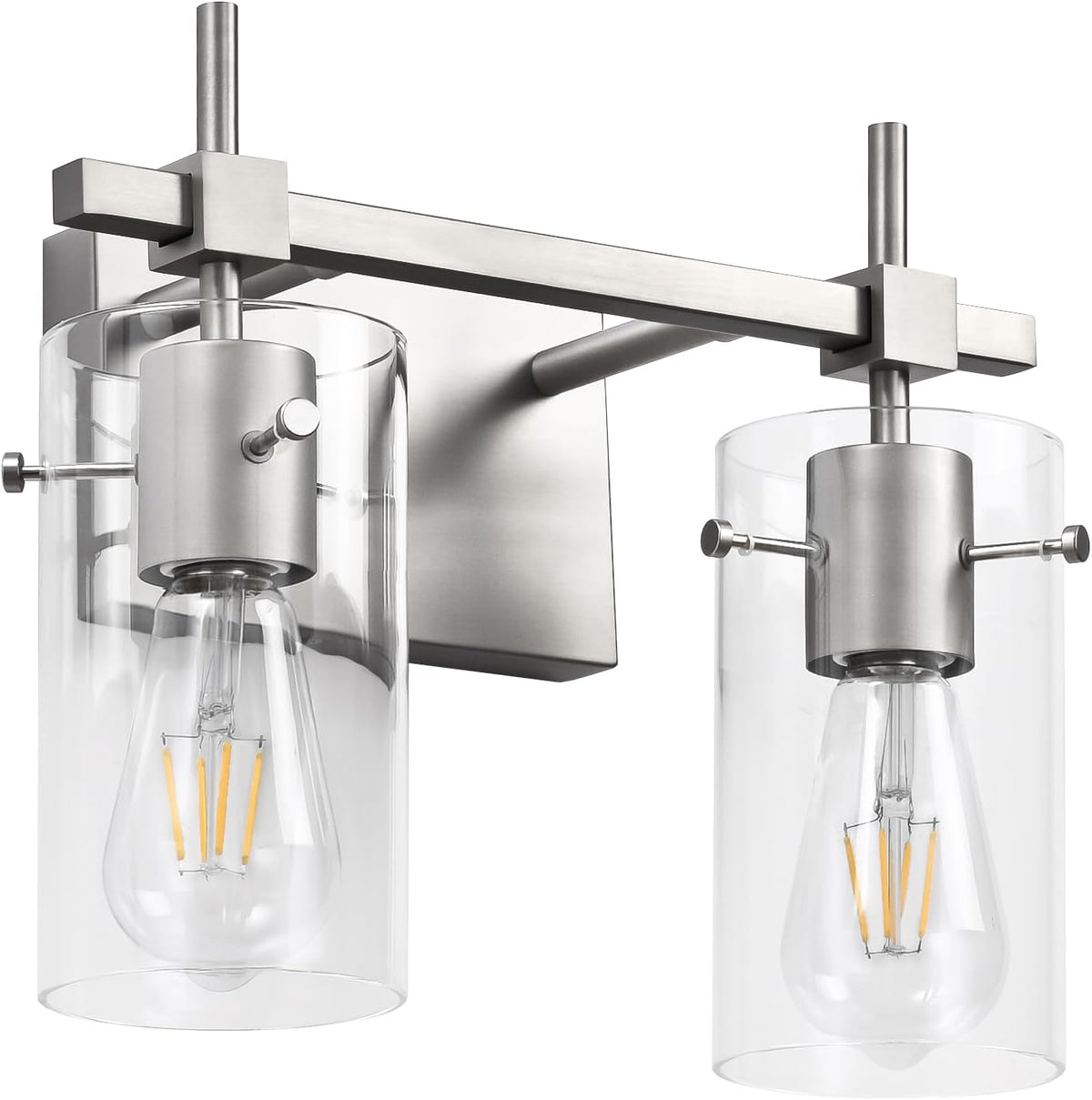 Vintage Vanity Lights with Glass Shade