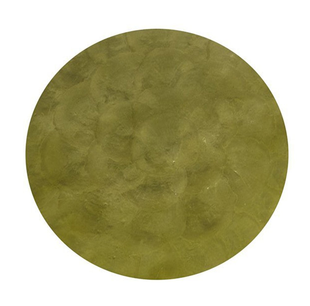 Capiz Design 15-inch Round Placemat