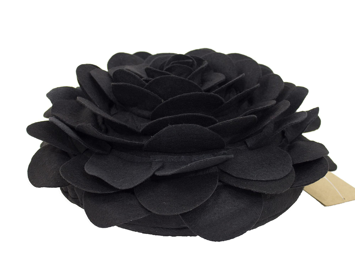 Eva's Flower Garden Decorative Throw Pillow (16" Round - Cover Only)