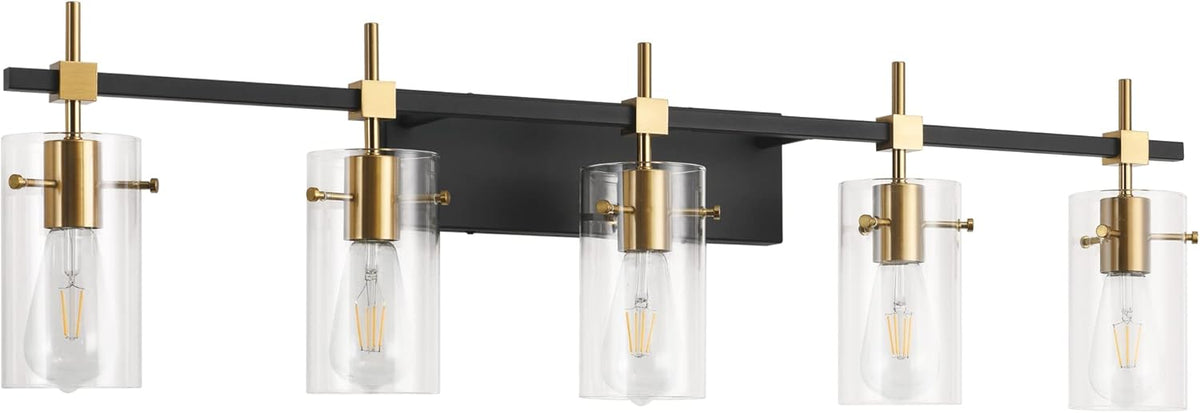 Vintage Vanity Lights with Glass Shade