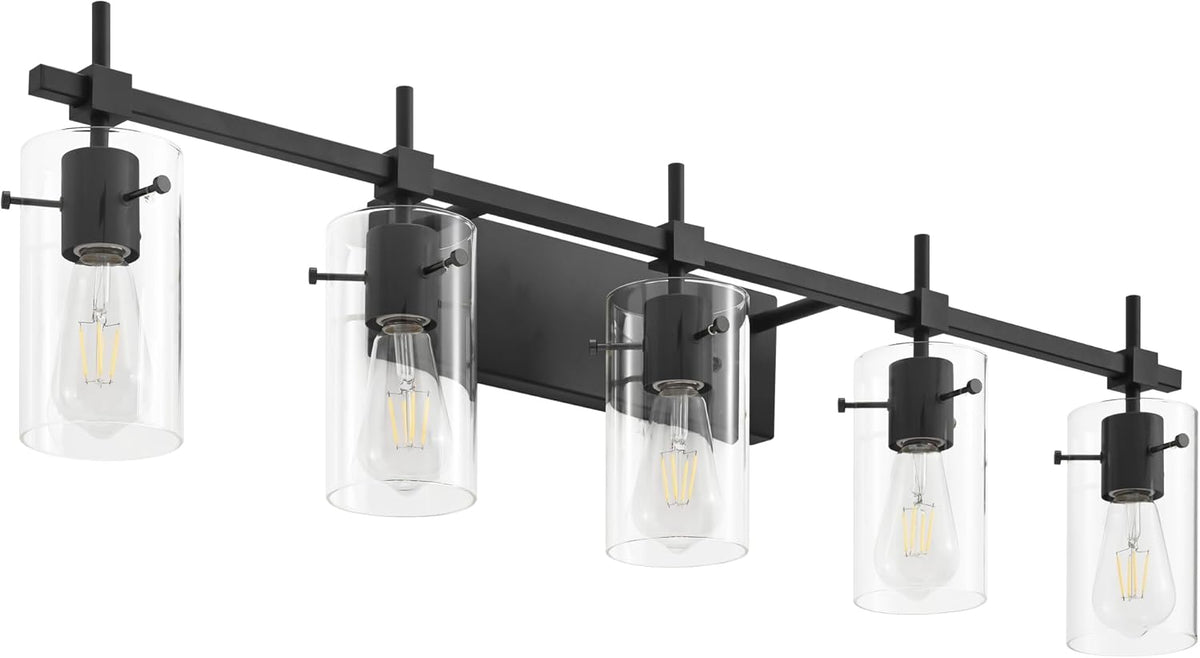 Vintage Vanity Lights with Glass Shade
