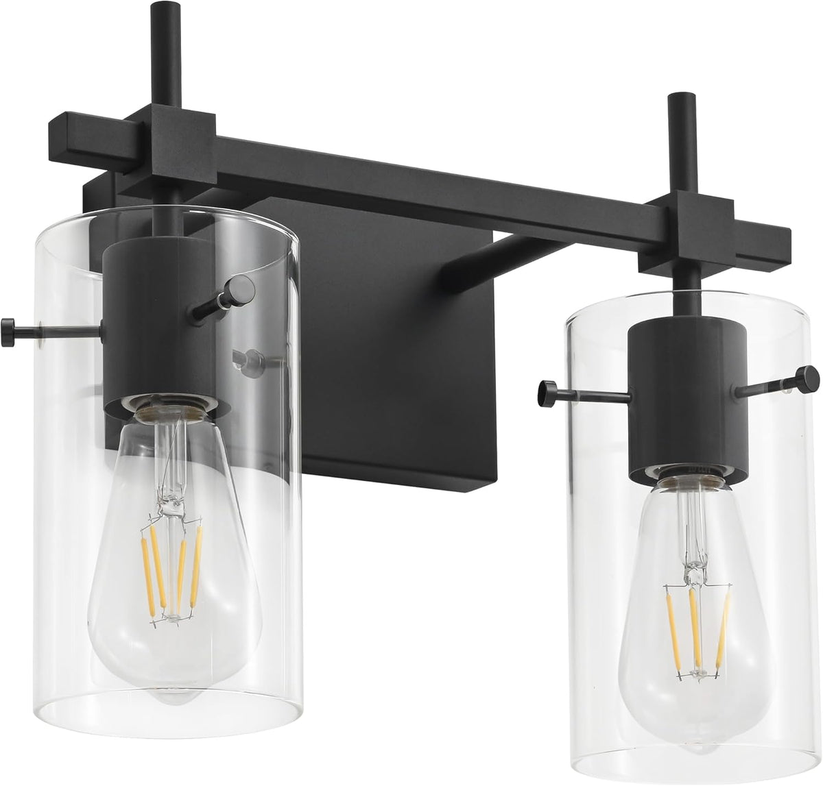 Vintage Vanity Lights with Glass Shade