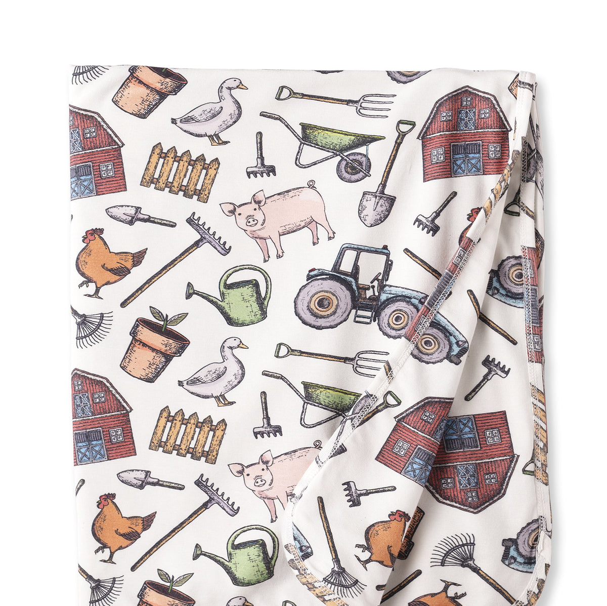 Copertina per passeggino Farmer's Market - Morbido bambù