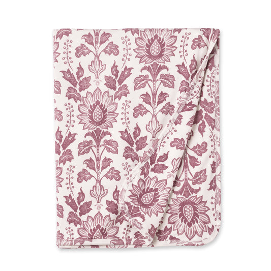 Couverture de poussette Floral Tapestry - Jeté pour bébé en bambou doux