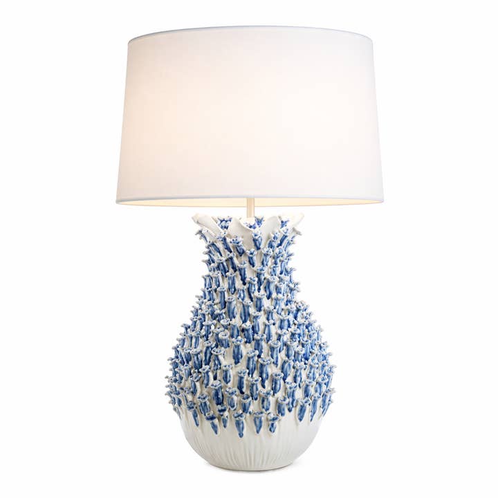 Blue Barnacle Original Ceramic Table Lamp