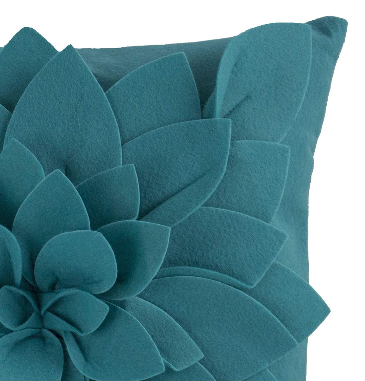 Sara's Garden Petal Decorative Throw Pillow (17" Square)