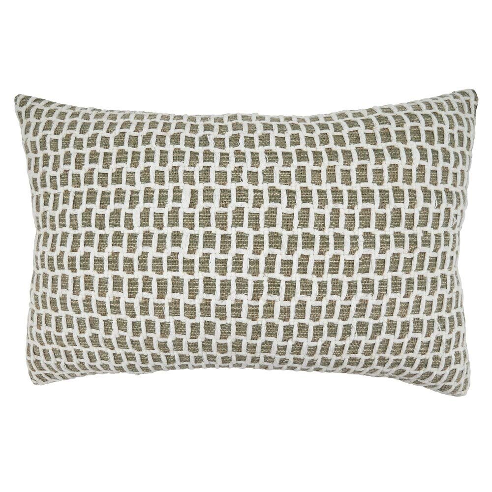 Natural Net Design Pure Cotton Decorative Throw Pillow