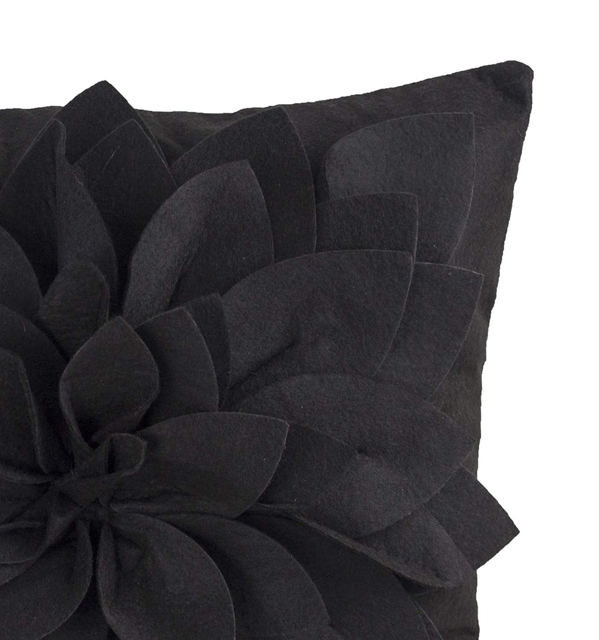 Sara's Garden Petal Decorative Throw Pillow (17" Square)