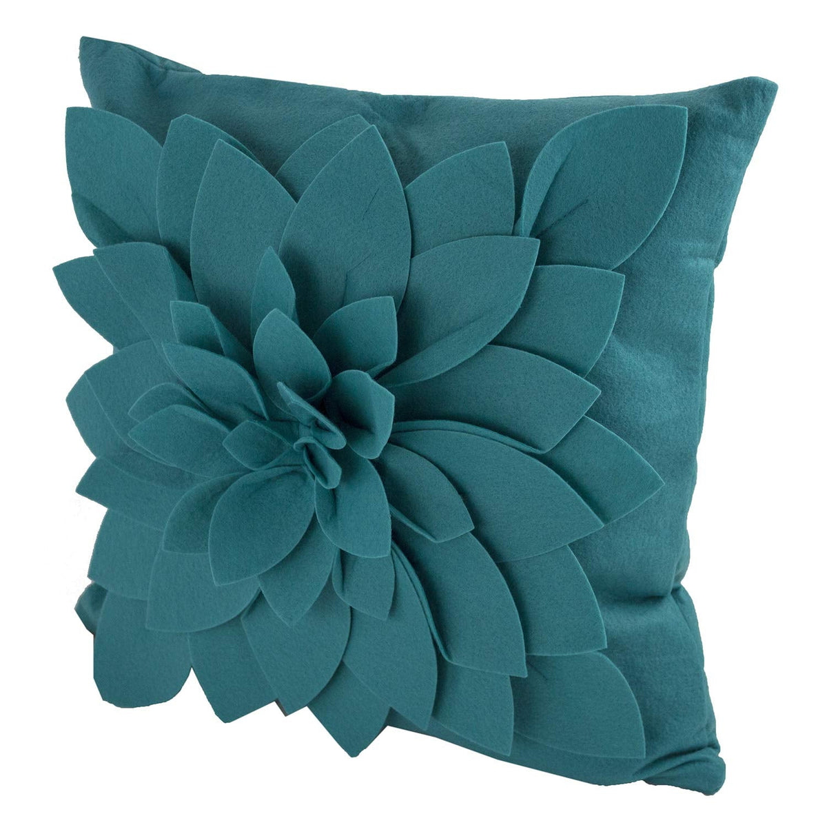 Sara's Garden Petal Decorative Throw Pillow (17" Square)