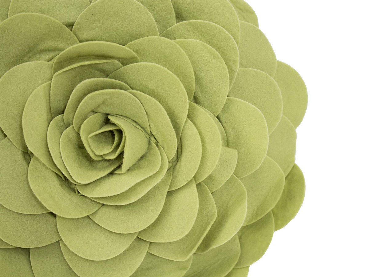 Eva's Flower Garden Decorative Throw Pillow (13" Round)