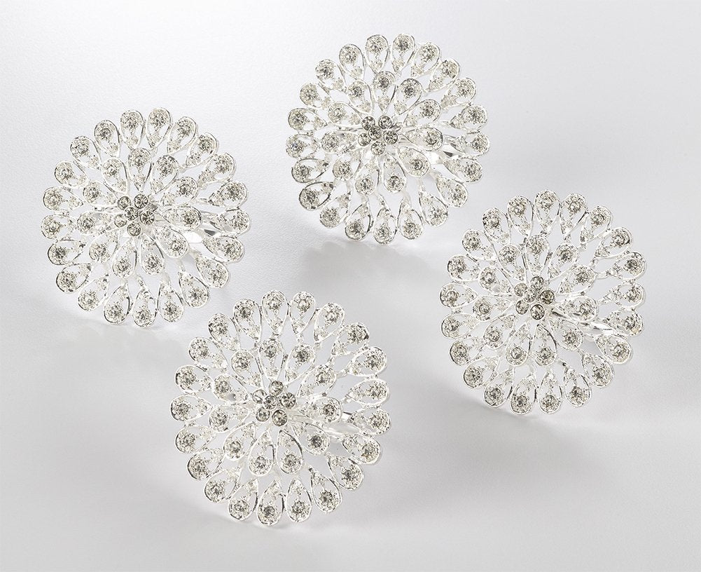 Starburst Flower Napkin Rings