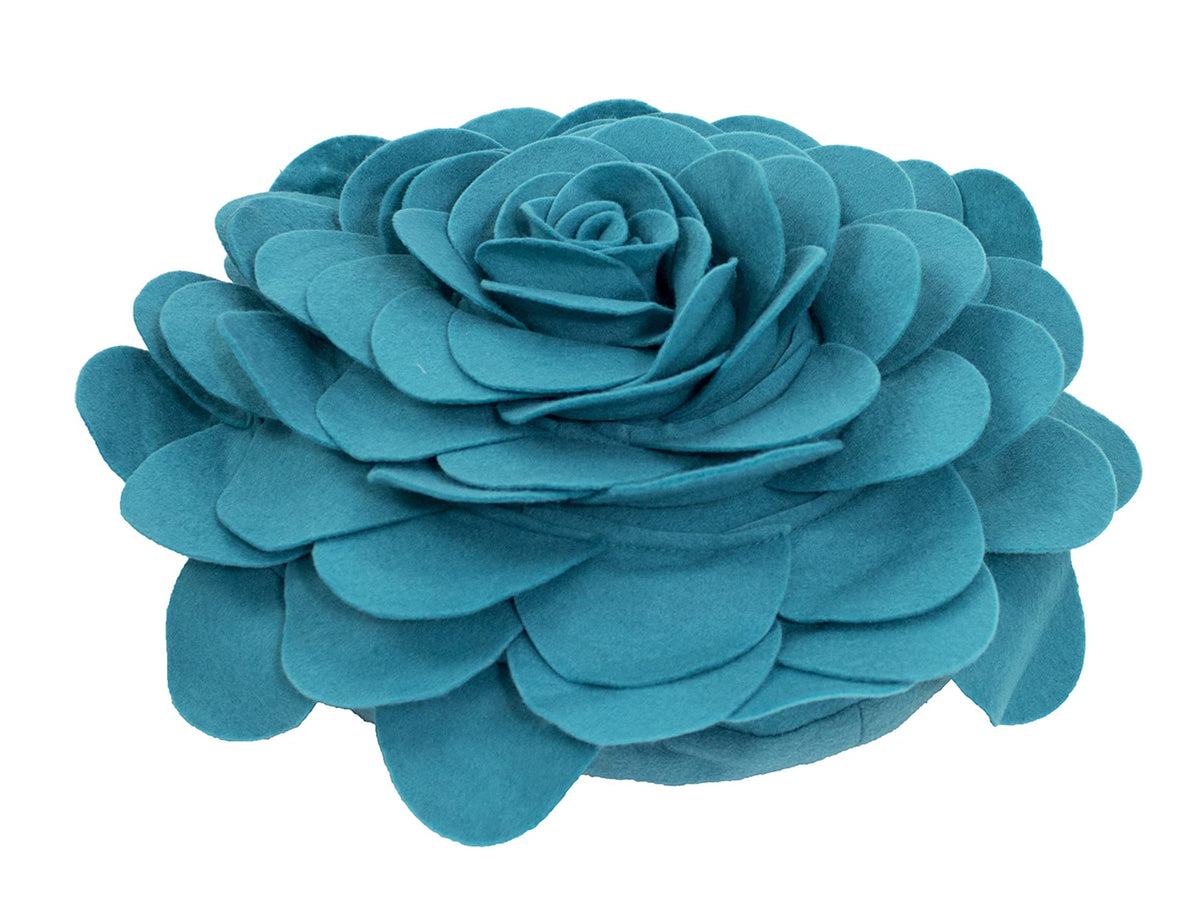 Eva's Flower Garden Decorative Throw Pillow (16" Round - Cover Only)